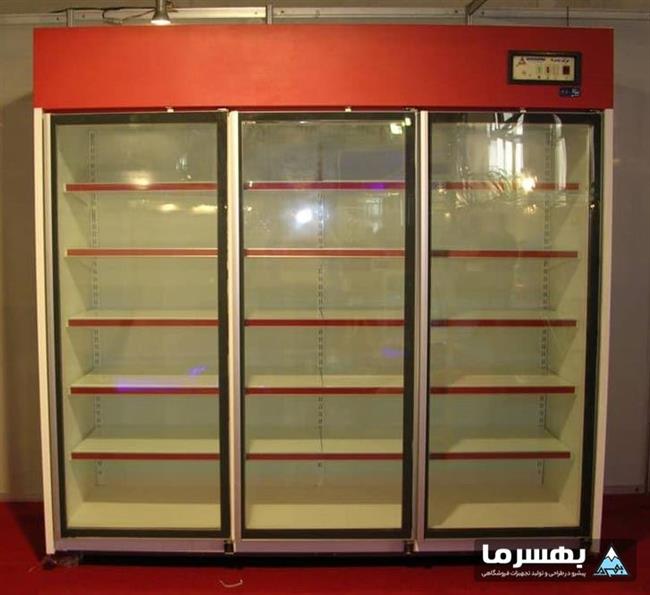 یخچال ایستاده درب‌دار  بهسرما