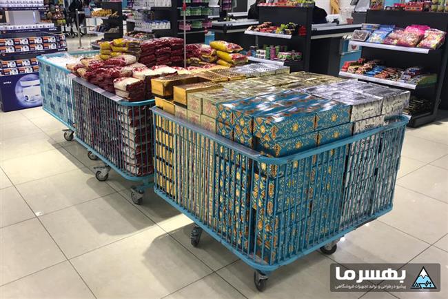 پالت فلزی فروشگاهی