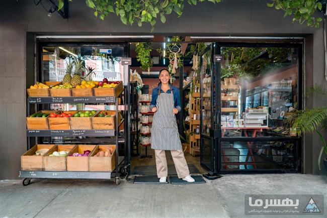 نمونه‌ای از فروشگاه محلی