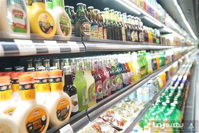 یخچال فروشگاهی پرده‌هوا بهسرما