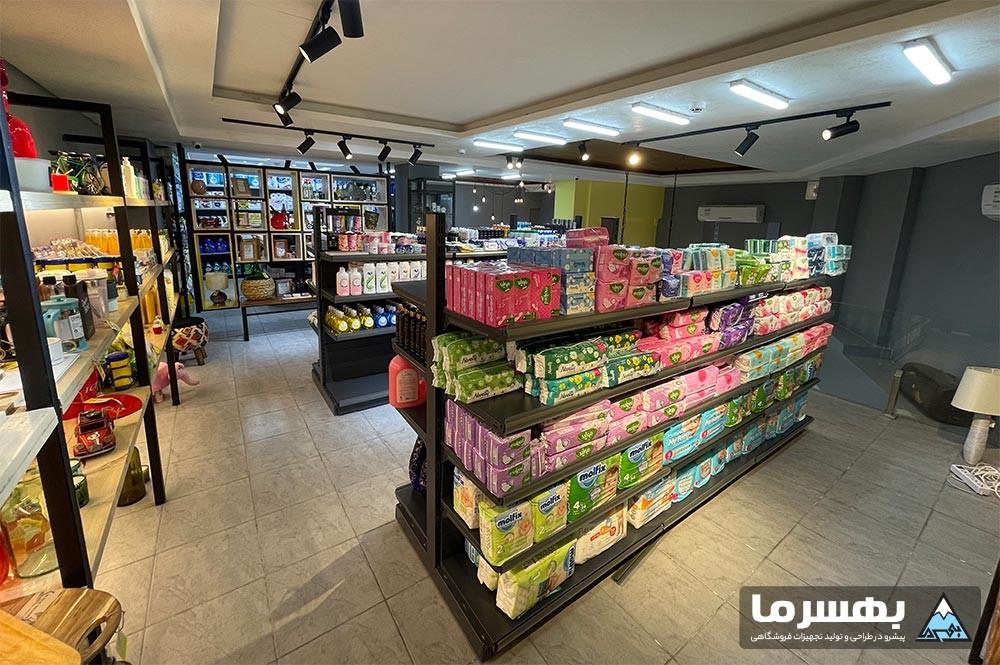  قفسه فروشگاهی 