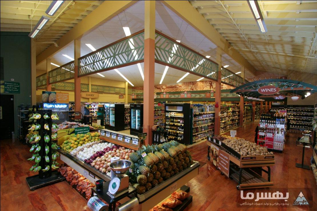 استفاده از مواد طبیعی در دکوراسیون فروشگاه