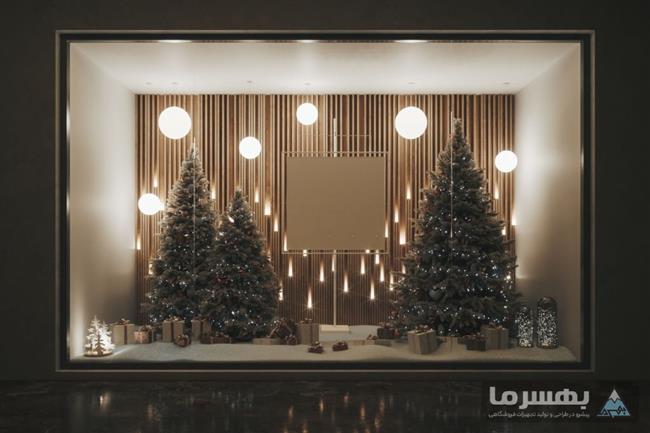 استفاده از قانون 3 در طراحی ویترین