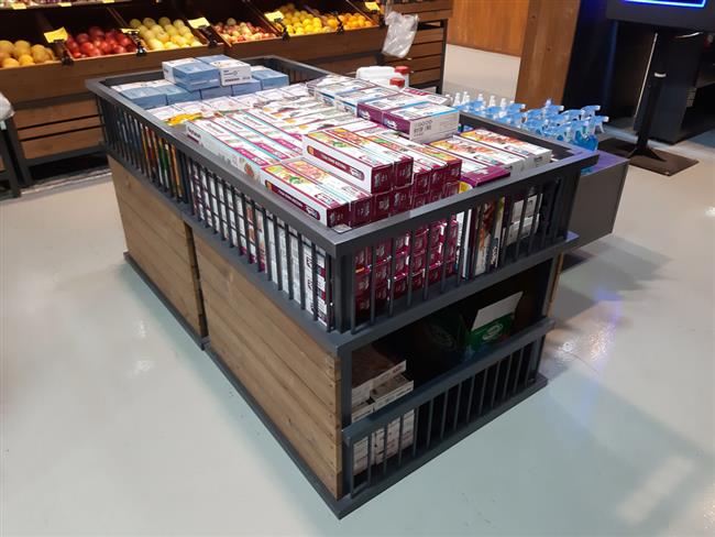 تجهیزات فروشگاهی -  قفسه فروشگاهی تخفیف کالا