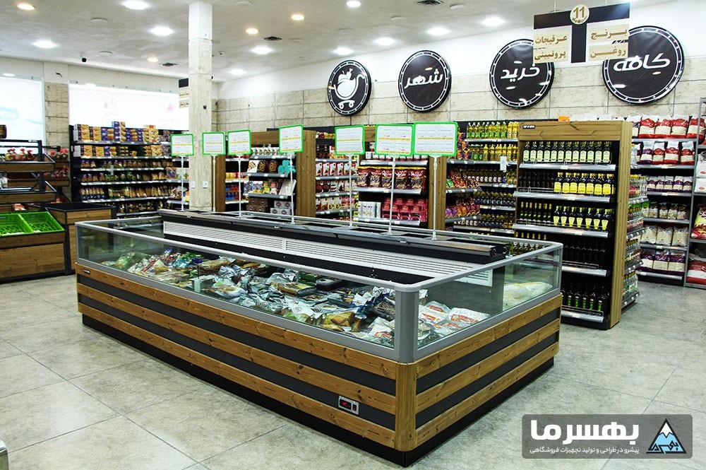 فریزر پرده هوا خوابیده بهسرما