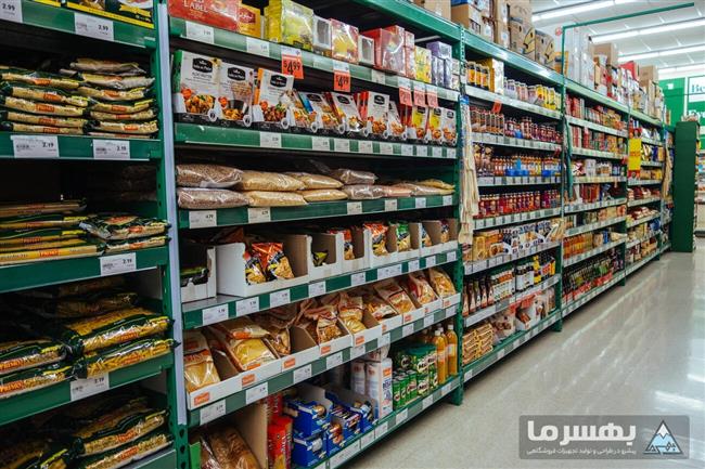 چیدمان قفسه‌های فروشگاهی