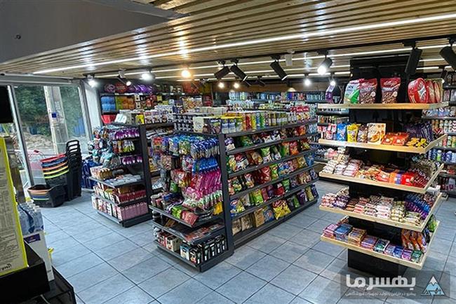 قفسه فروشگاهی مدرن