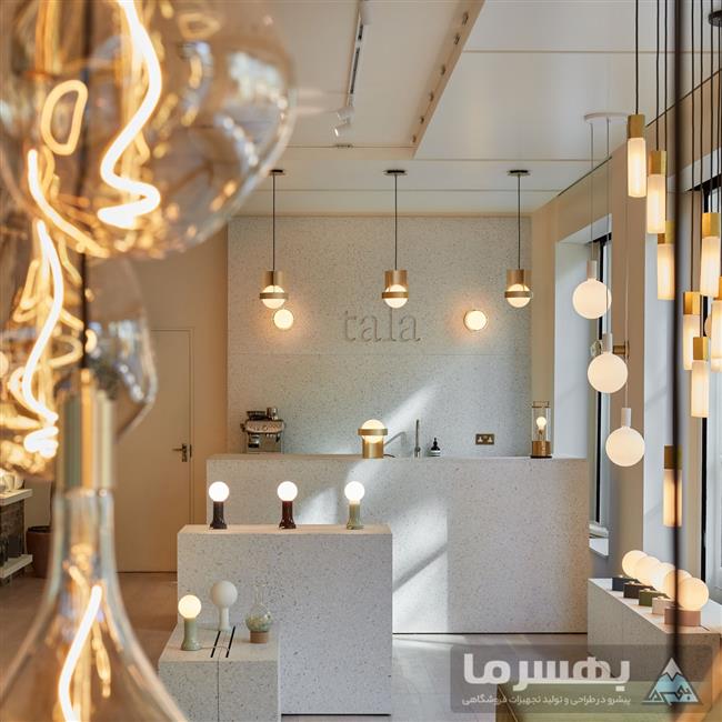 استفاده از مواد بازیافتی در ساخت تجهیزات نورپردازی فروشگاه