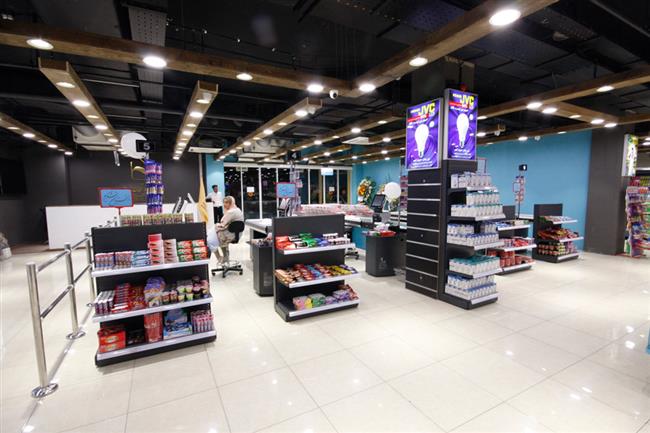 تجهیزات فروشگاهی -   قفسه یا استند میز صندوق