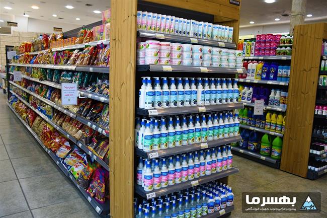 قفسه‌ فروشگاهی بهسرما