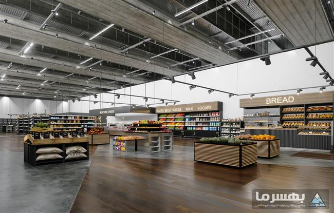 نقش ارگونومی در طراحی داخلی هایپرمارکت ها و سوپرمارکت ها
