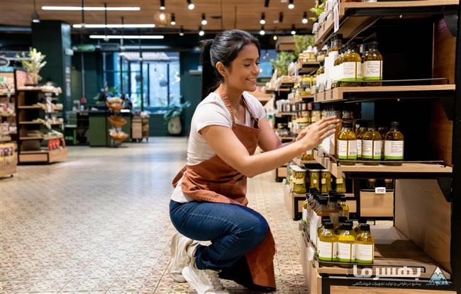  قفسه‌های فروشگاهی