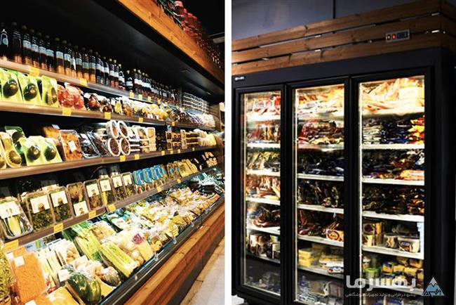 مقایسه یخچال پرده هوا با یخچال درب‌ دار