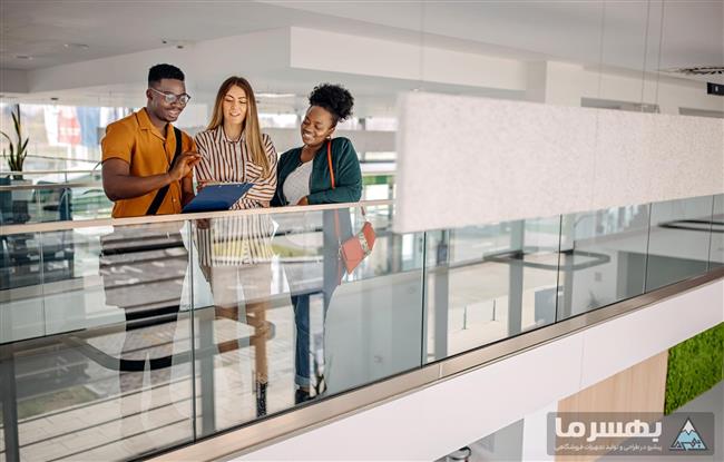 ایمنی بالکن فروشگاه