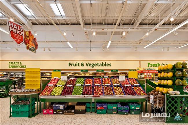 تأثیر چیدمان بر تازه ماندن محصولات