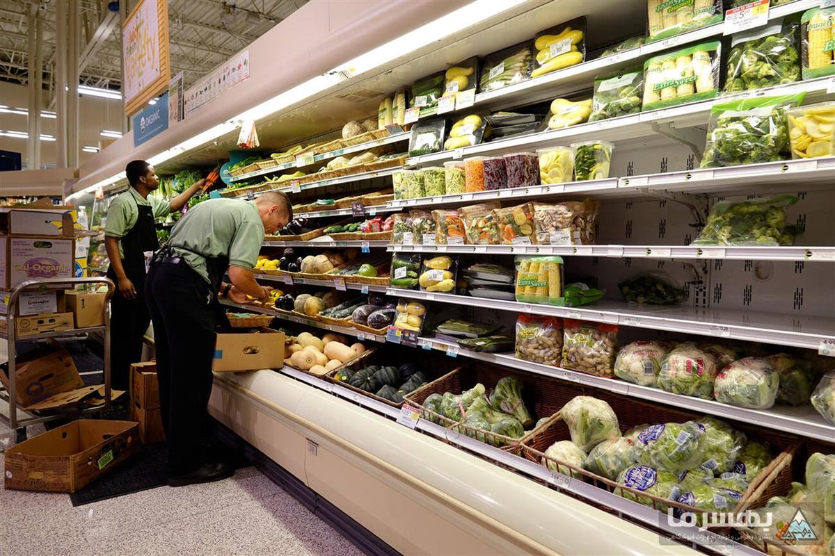 چیدمان محصولات فروشگاه