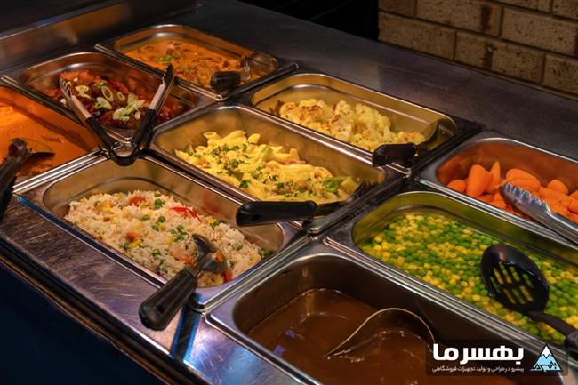 کانتر گرم سلف سرویس