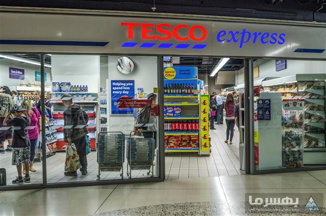 Tesco، یکی از برندهای فروشگاه‌های زنجیره‌ای گروه شوارتز