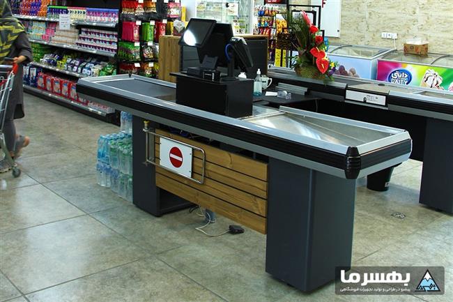 میز چک اوت و انواع صندوق و کانتر فروشگاهی