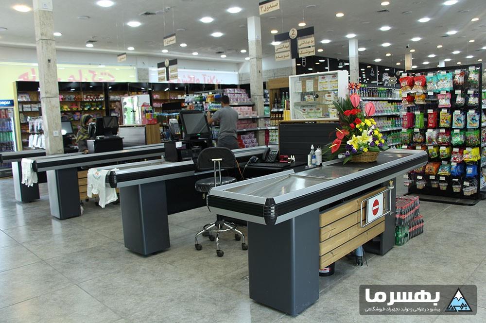  میز صندوق فروشگاهی بهسرما