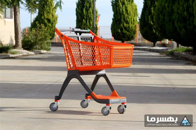 ترولی پلاستیکی فروشگاهی