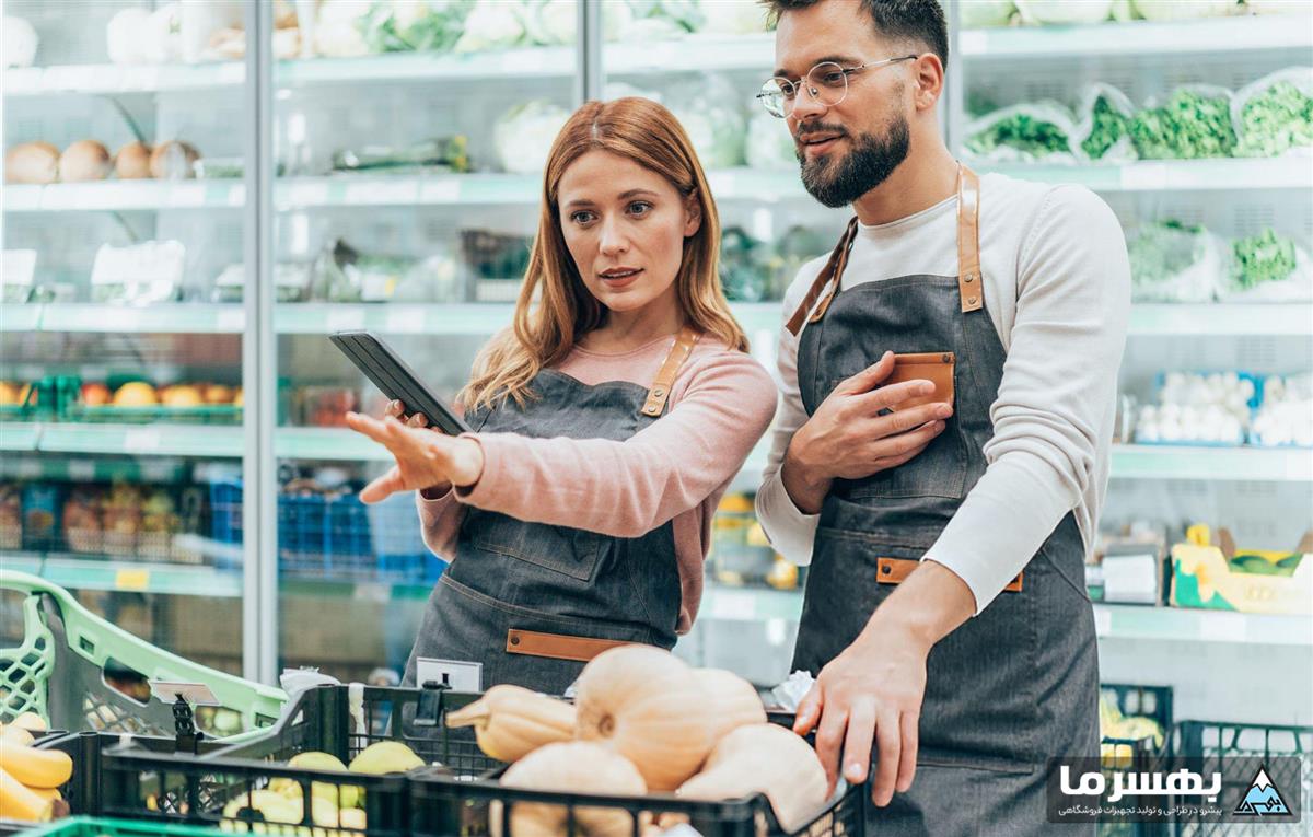  آموزش پرسنل برای چیدمان محصولات فروشگاه مواد غذایی