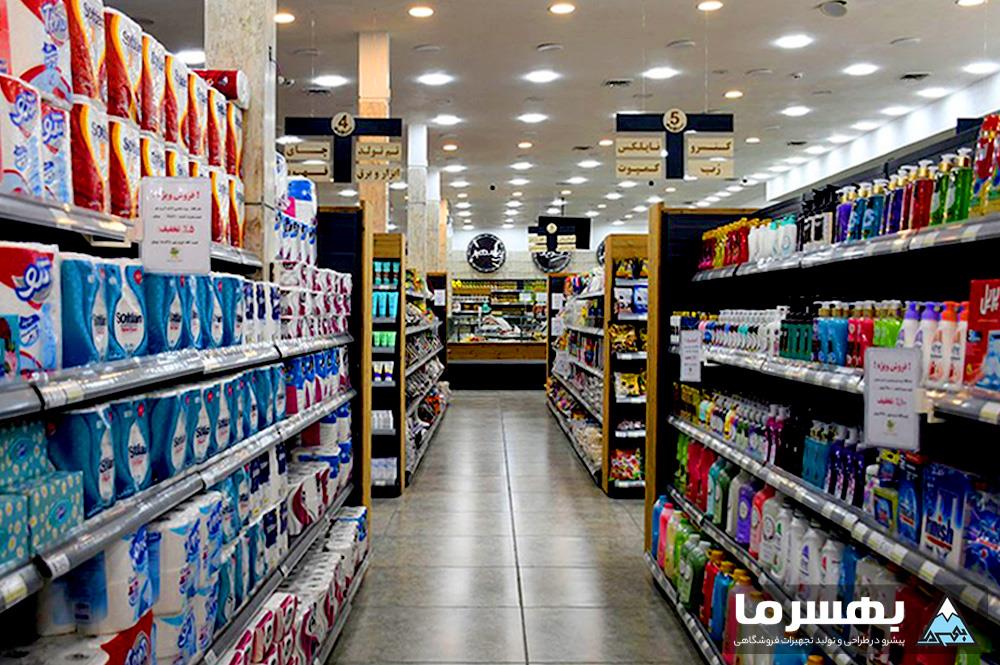 قفسه فروشگاهی بهسرما