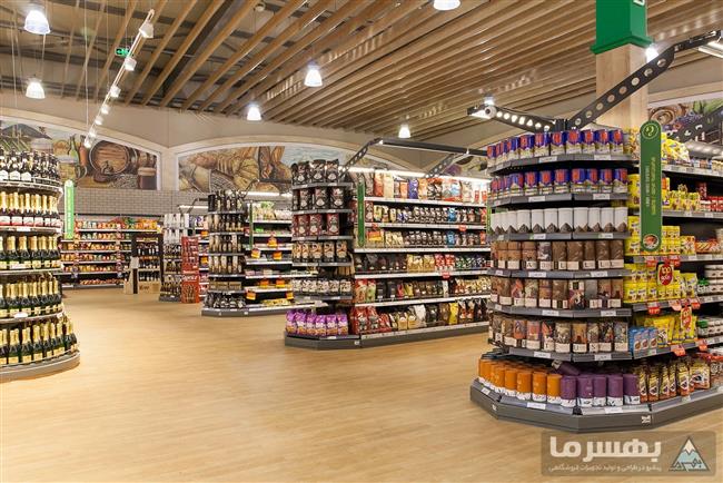 چیدمان محصولات فروشگاه 