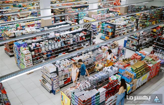 انواع قفسه های فروشگاهی