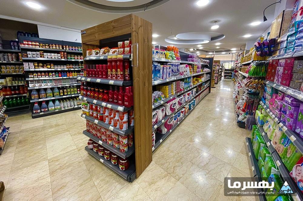 قفسه بندی فروشگاهی بهسرما