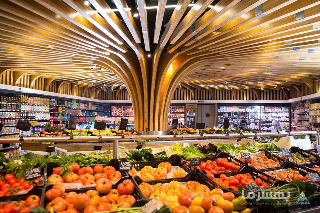 طراحی نورپردازی خلاقانه در فروشگاه