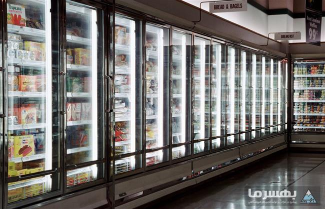 کنترل رطوبت یخچال فروشگاهی