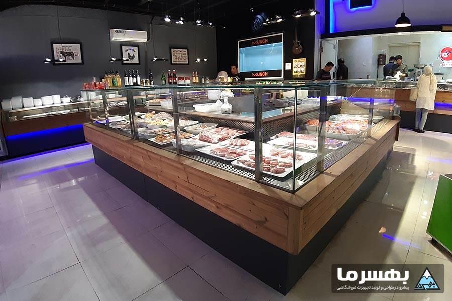 یخچال ویترینی طرح جزیره بهسرما