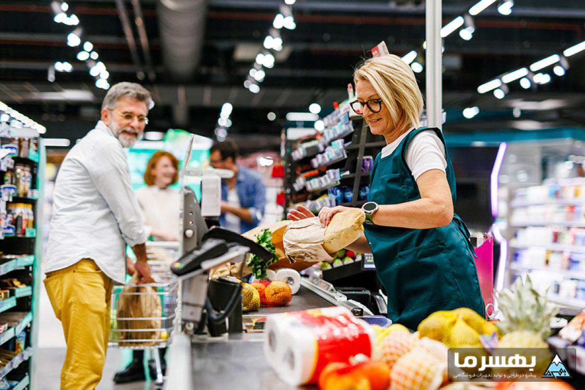بهبود تجربه خرید مشتریان فروشگاه زنجیره ای