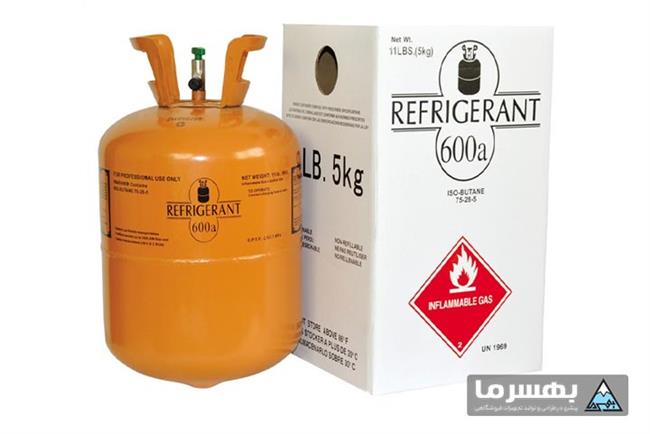 گاز مبرد یخچال R600A