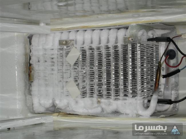 تشکیل برفک بر روی کویل‌های سردکننده