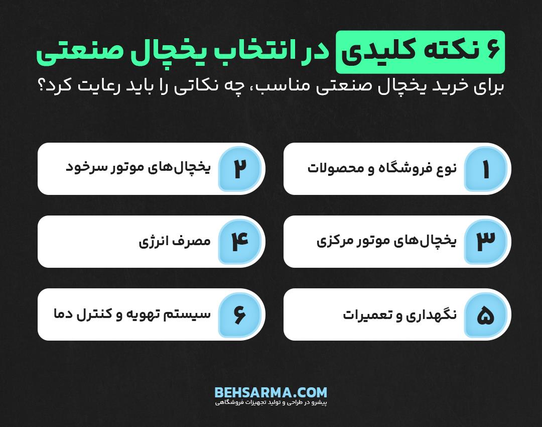 نکات کلیدی در انتخاب یخچال صنعتی