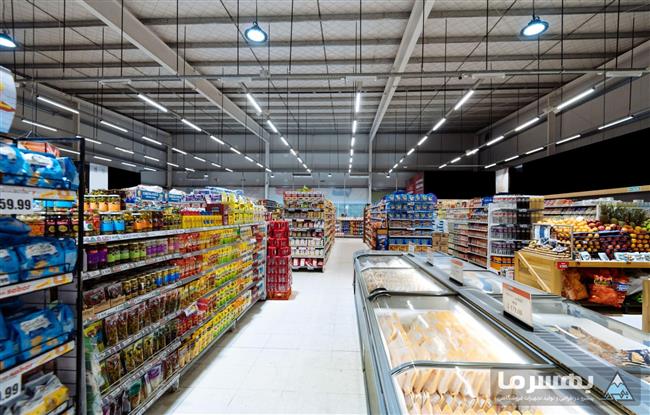 طراحی داخلی هایپرمارکت
