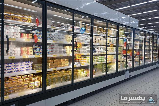 فریزرهای فروشگاهی ایستاده