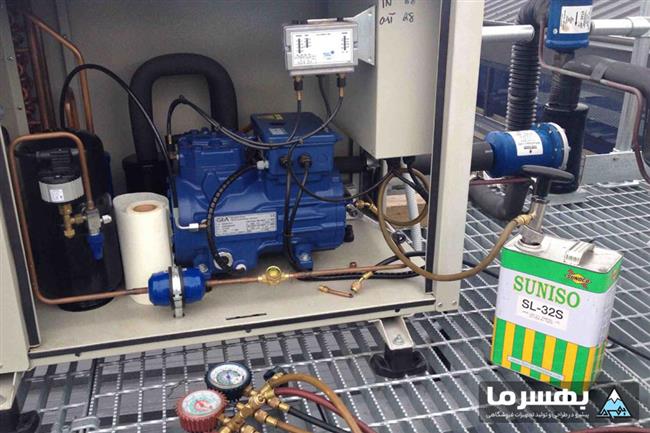  تعمیر یخچال ویترینی