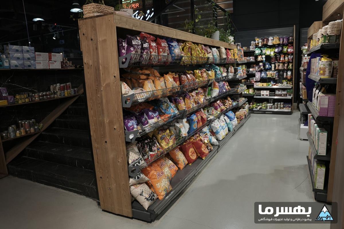  قفسه فروشگاهی بهسرما