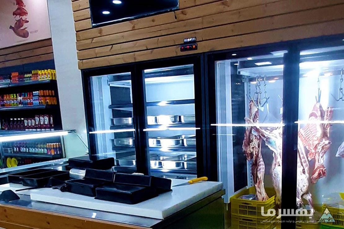 یخچال ایستاده بهسرما