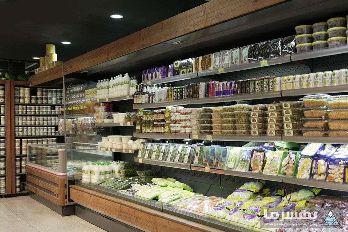 یخچال صنعتی پرده هوا