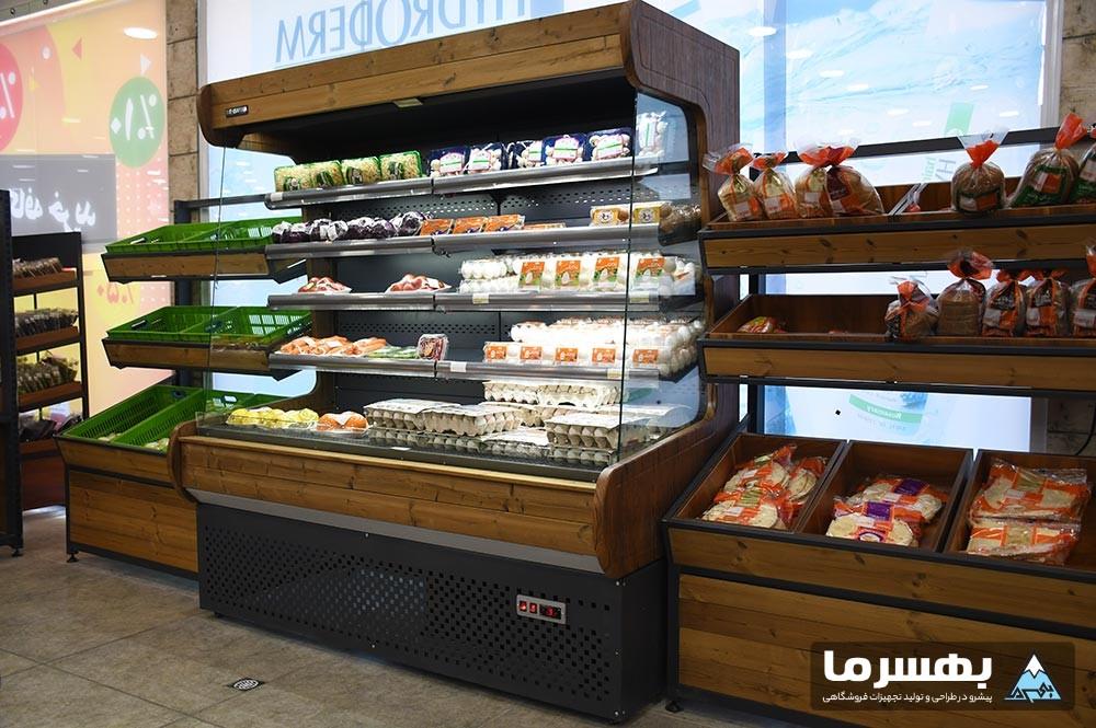 یخچال پرده هوا ایستاده پرتابل