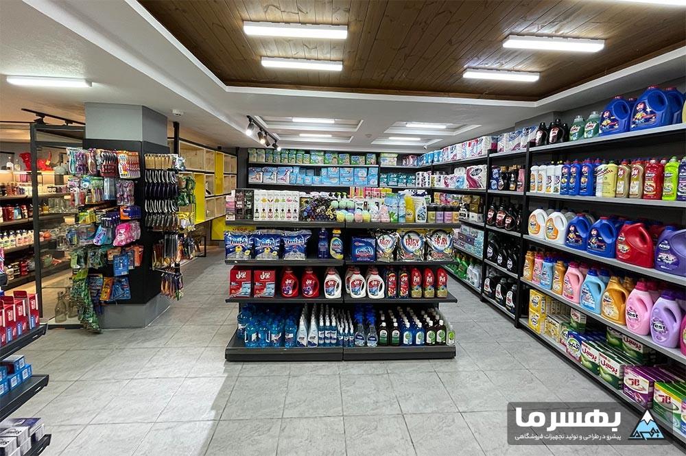  قفسه فروشگاه زنجیره ای