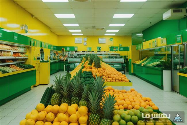 اهمیت نورپردازی  و رنگ در فروشگاه