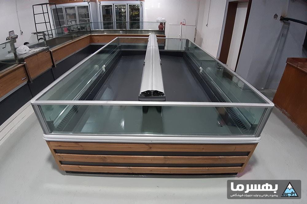 فریزر فروشگاهی پرده هوا بهسرما