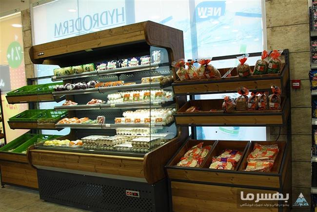 یخچال‌ پرده هوا ایستاده